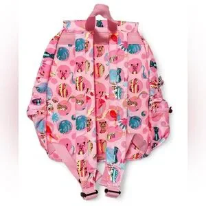 Kipling | Bags | Kipling Ezra Backpack Pink Animal | Poshmark display picture 1